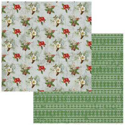 49 and Market Designpapier Evergreen Season - Cheerful Christmas Star